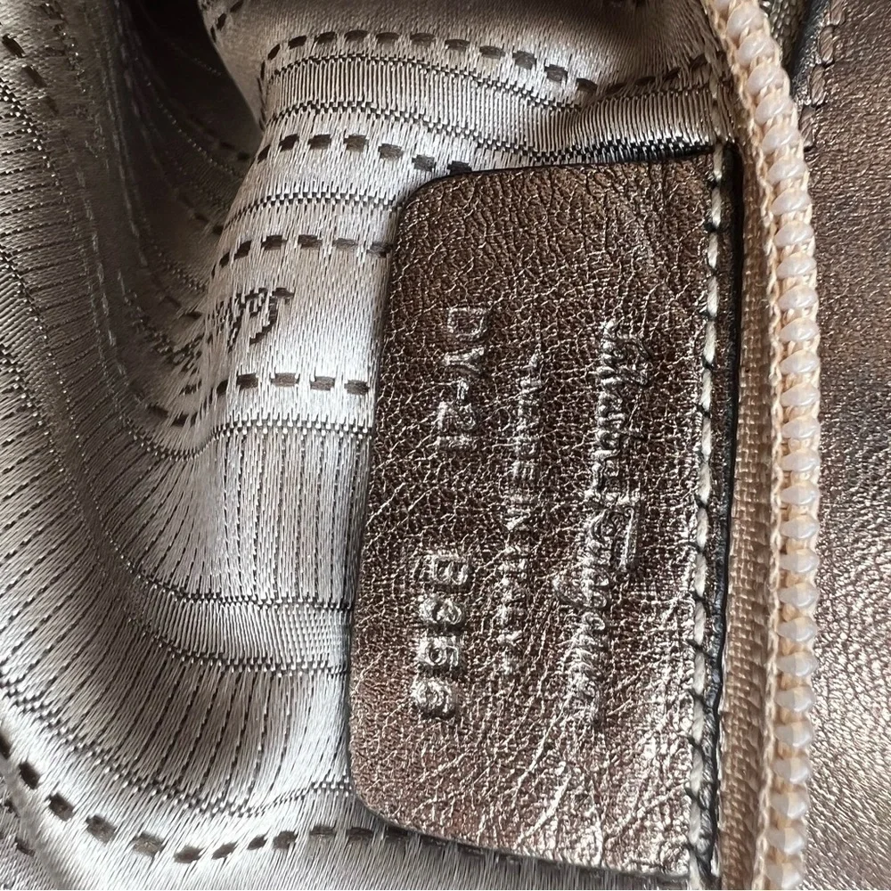 Large Platinum Ferragamo Tote
